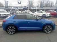 Used VW T-Roc R-line 150 HP (110 kW) 2019 Blue SUV