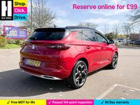 Used Vauxhall Grandland X Elite 130 HP (95 kW) 2023 Red SUV