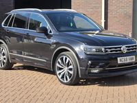 Used VW Tiguan R-line 150 HP (110 kW) 2018 Black SUV