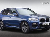 Used BMW X3 M Sport 261 HP (191 kW) 2019 Blue SUV