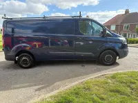 Used Ford Transit Custom 100 HP (73 kW) 2014 Blue Van