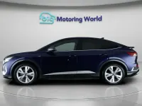 Used Audi Q4 Sportback e-tron S-Line 219 kW (299 HP) 2022 Blue SUV