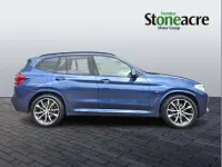 Used BMW X3 M Sport 184 HP (135 kW) 2019 Blue SUV
