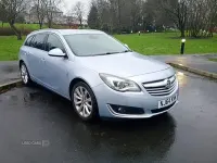Used Vauxhall Insignia Elite 140 HP (102 kW) 2014 Silver Estate