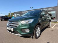 Used Ford Kuga Titanium 150 HP (110 kW) 2017 Green SUV