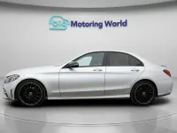 Used Mercedes C220 AMG line 194 HP (142 kW) 2021 Silver Sedan