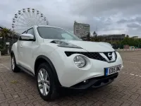 Używany Nissan Juke Acenta 2015 Biały SUV