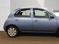 Used Nissan Micra 79 HP (58 kW) 2007 Blue Hatchback