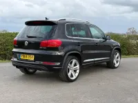 Used VW Tiguan R-line 138 HP (101 kW) 2014 Black SUV