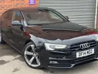 Used Audi A5 Sportback Advanced 245 HP (180 kW) 2014 Black Hatchback