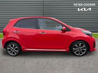 Used Kia Picanto GT-Line S 99 HP (72 kW) 2021 Red Hatchback