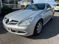 Begagnad Mercedes SLK200 163 HK (119 kW) 2008 Silver Cab