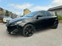Used Peugeot 308 GT-line 2017 Black Hatchback