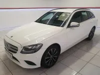 Used Mercedes C200 SE 2018 White Estate
