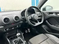 Used Audi A3 Sportback Black Edition 116 HP (85 kW) 2018 Black Hatchback