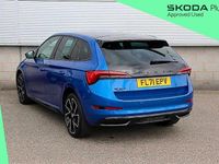 Gebraucht Skoda Scala Monte Carlo 108 PS (79 kW) 2021 Blau Kleinwagen