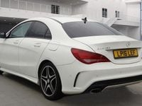 Used Mercedes CLA180 AMG 122 HP (89 kW) 2016 White Sedan