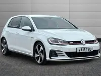 Used VW Golf VII GTI 230 HP (169 kW) 2018 White Hatchback