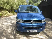 Used VW Caravelle SE 140 HP (102 kW) 2014 Blue Van