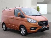 Used Ford Transit Custom Limited 130 HP (95 kW) 2023 Orange Van