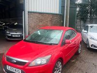 Used Ford Focus Cabriolet 2009 Red Cabriolet