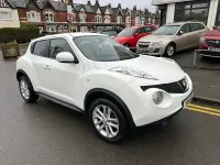 Used Nissan Juke Tekna 110 HP (80 kW) 2011 White SUV
