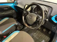 Used Toyota Aygo X-cite 69 HP (50 kW) 2016 Blue Hatchback