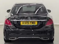 Used Mercedes C200 AMG Line Premium 184 HP (135 kW) 2019 Black Sedan
