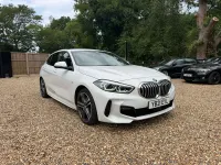 Used BMW 116 M Sport 116 HP (85 kW) 2021 White Hatchback