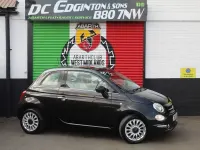 Used Fiat 500 Lounge 69 HP (50 kW) 2019 Black Hatchback