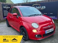 Used Fiat 500S S 2014 Red Hatchback