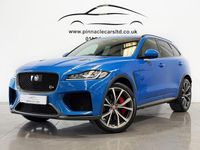 Used Jaguar F-Pace Supercharged 550 HP (404 kW) 2018 Blue SUV