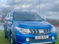 Used Mitsubishi L200 2018 Blue Pickup