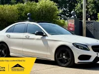 Used Mercedes C250 AMG Line Premium Plus 2016 White Sedan