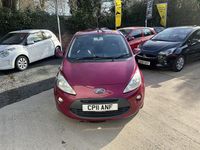 Used Ford Ka Titanium 69 HP (50 kW) 2011 Red Hatchback