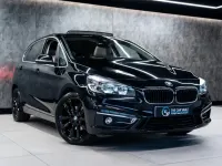 Begagnad BMW 218 Luxury Line 2015 Svart Halvkombi