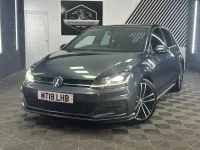 Used VW Golf VII GTD 184 HP (135 kW) 2018 Blue Hatchback