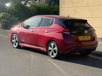 Used Nissan Leaf N-Connecta 110 kW (150 HP) 2018 Red Hatchback