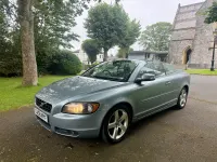 Used Volvo C70 2008 Blue Cabriolet