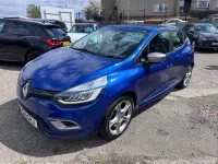Used Renault Clio GT-Line 90 HP (66 kW) 2019 Blue Hatchback