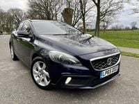 Used Volvo V40 2015 Blue Hatchback