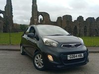 Used Kia Picanto 68 HP (50 kW) 2015 Black Hatchback