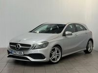 Used Mercedes A200 AMG line 136 HP (100 kW) 2017 Silver Hatchback