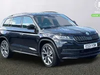 Used Skoda Kodiaq SportLine 200 HP (147 kW) 2021 Black SUV