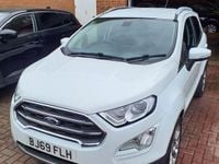 Used Ford Ecosport Titanium 125 HP (91 kW) 2019 White SUV