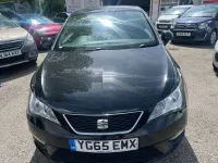 Usado Seat Ibiza I-Tech 105 HP (77 kW) 2015 Preto Coupé