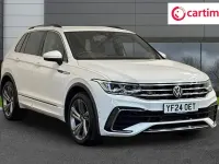 Used VW Tiguan R-line Edition 150 HP (110 kW) 2024 White SUV