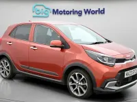 Used Kia Picanto X-Line 67 HP (49 kW) 2023 Orange Hatchback