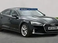 Used Audi A5 Sportback Sport 150 HP (110 kW) 2024 Black Hatchback