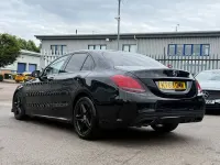 Used Mercedes C200 AMG line 2019 Black Sedan